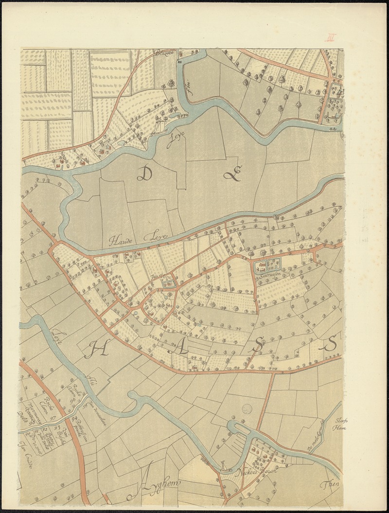 Armand Heins - Maps of Ghent drawn in 1619 by surveyor Jacq. Horenbault Pl.09