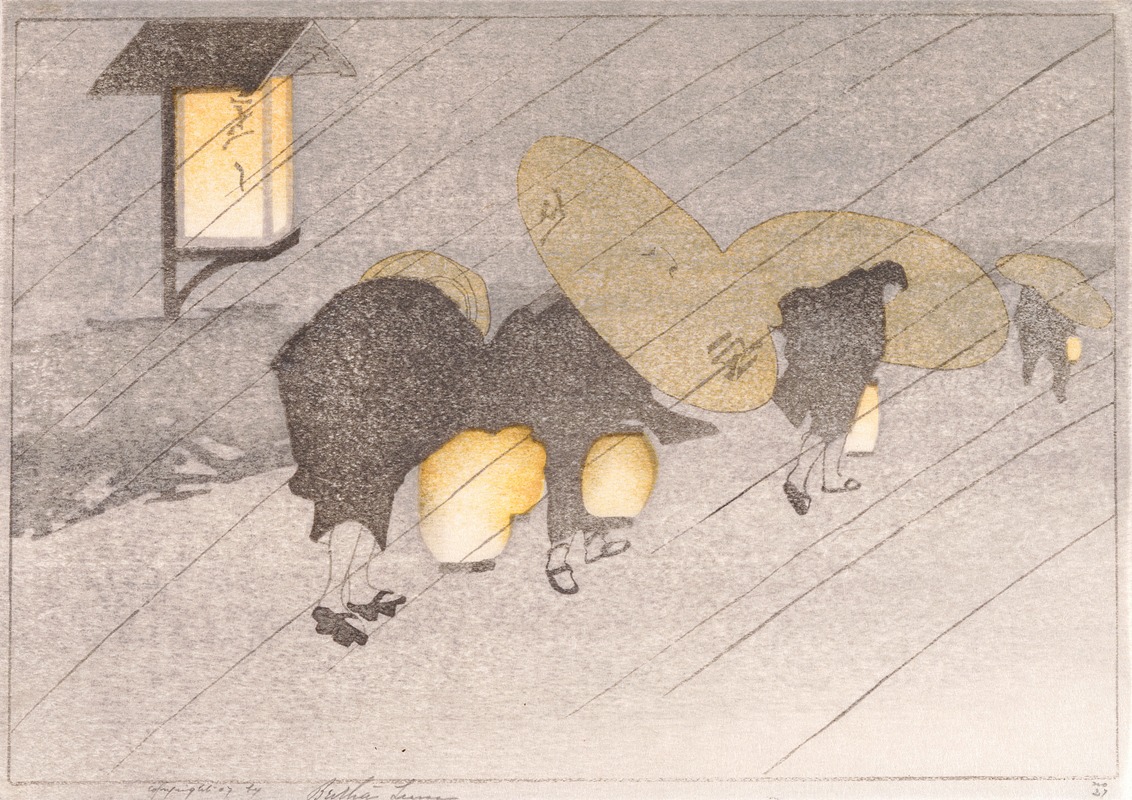 Bertha Lum - Rainy Twilight