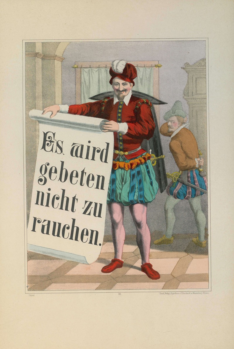 Carl Burckardt - Es wird gebeten nicht zu rauchen