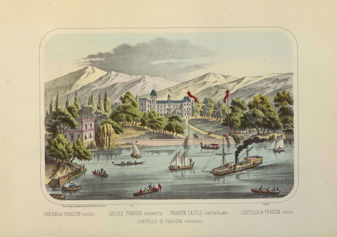 Carl Burckardt - Prauzin Castle (Switzerland)