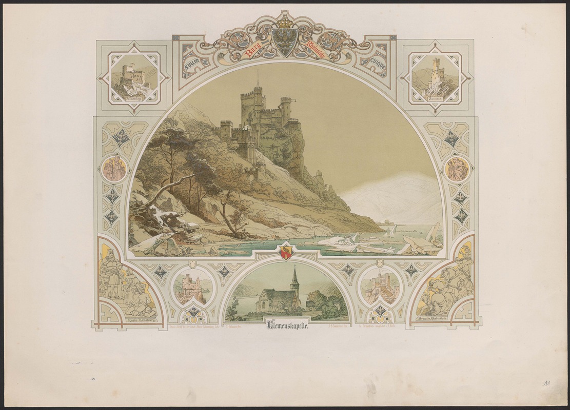 Caspar Scheuren - Burg Rheinstein