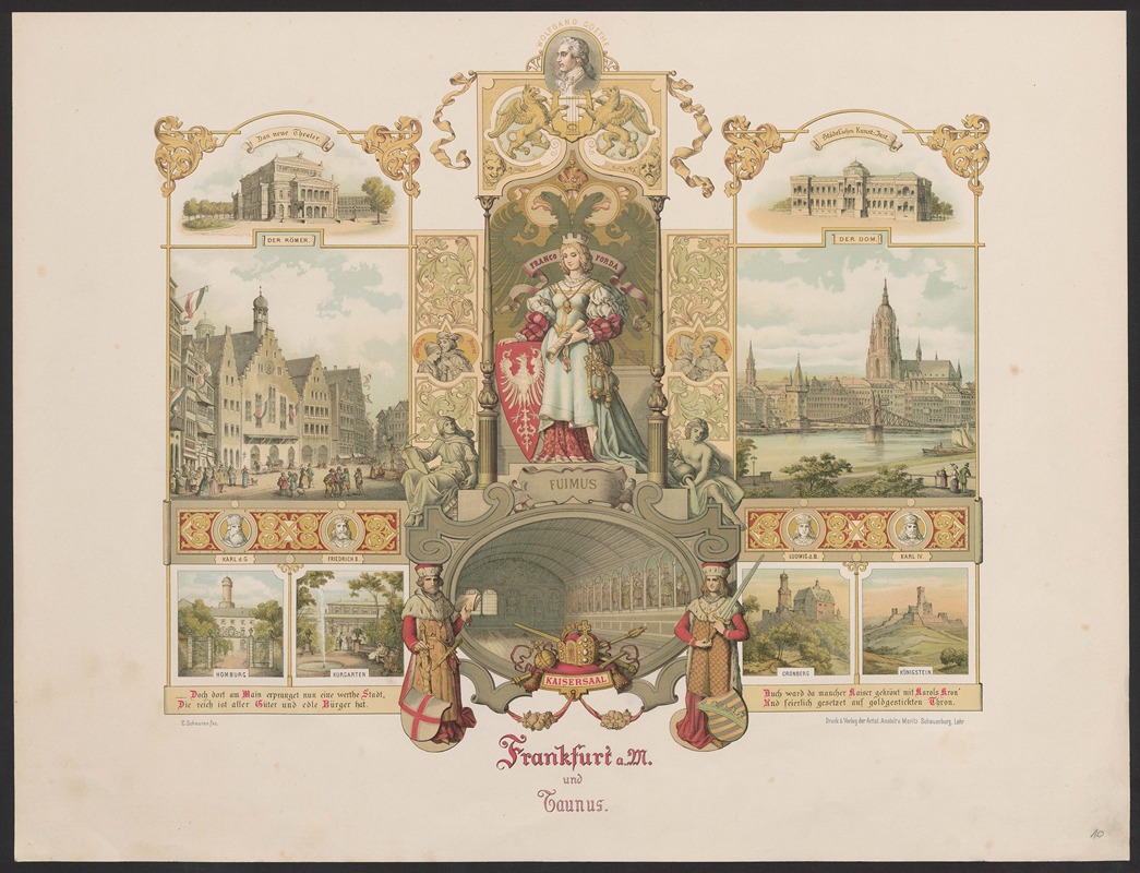 Caspar Scheuren - Frankfurt am Main und Taunus