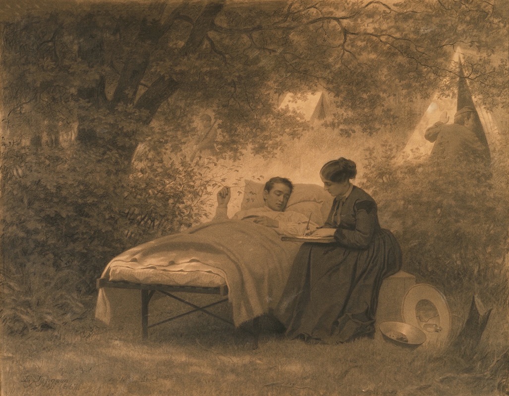 Eastman Johnson - The Letter Home