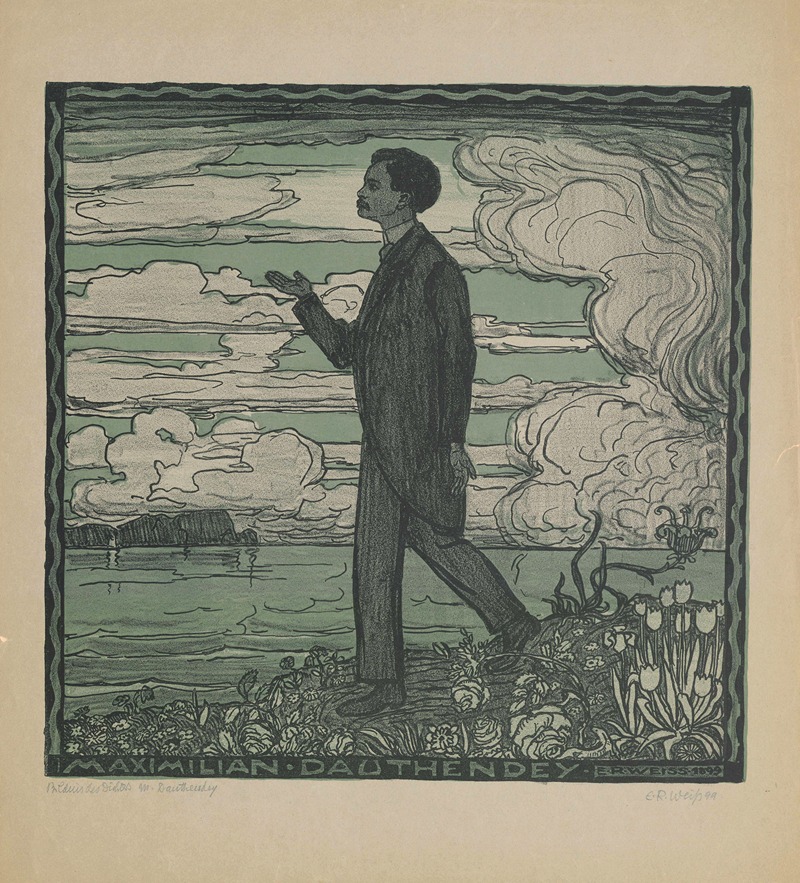 Emil Rudolf Weiss - Bildnis des Dichters Maximilian Dauthenday
