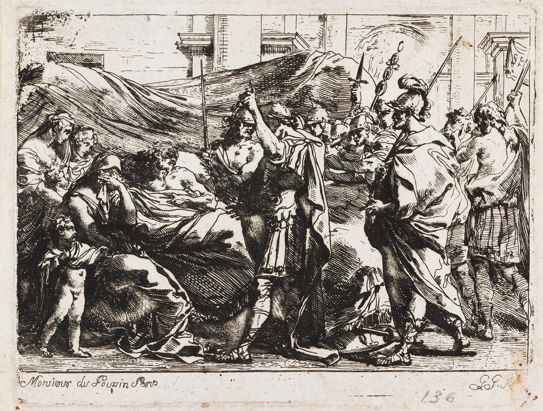 Gaetano Gandolfi - The Death of Germanicus