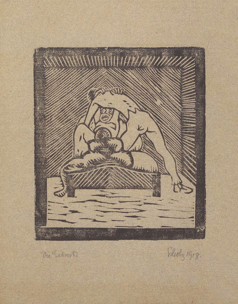 Georg Scholz - Die Geburt