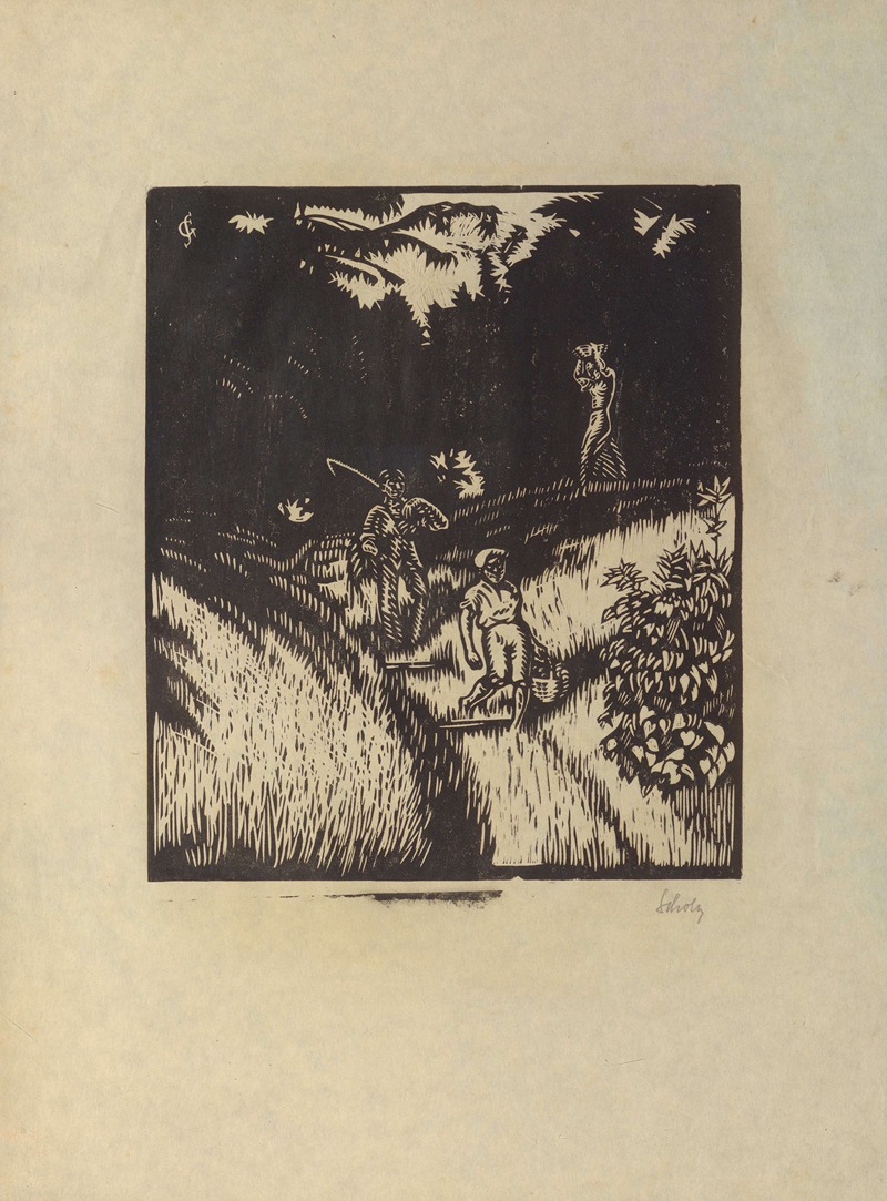 Georg Scholz - Nach der Feldarbeit