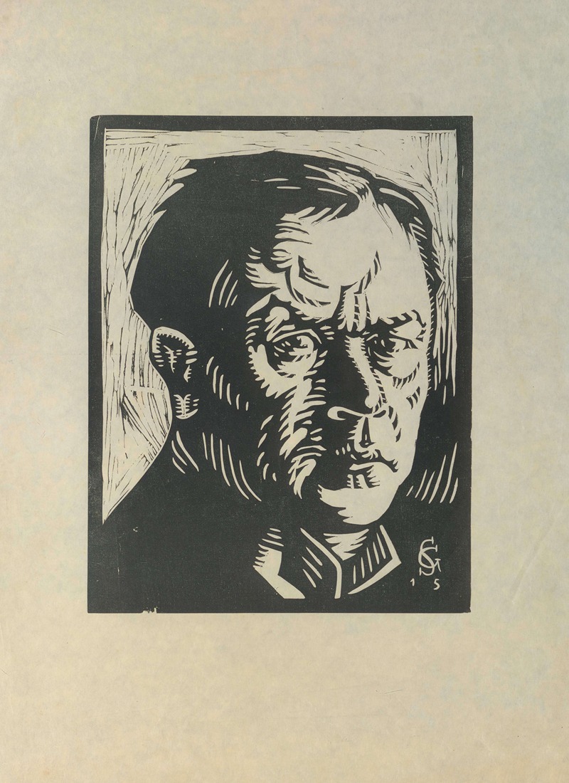 Georg Scholz - Portrait Hans von Strasdurisella