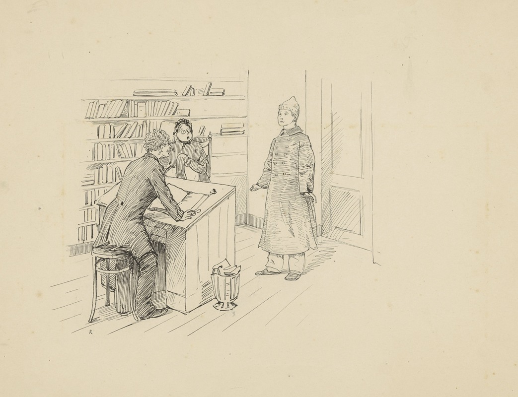 Heinrich M. Krabbé - Jongeman wordt toegesproken