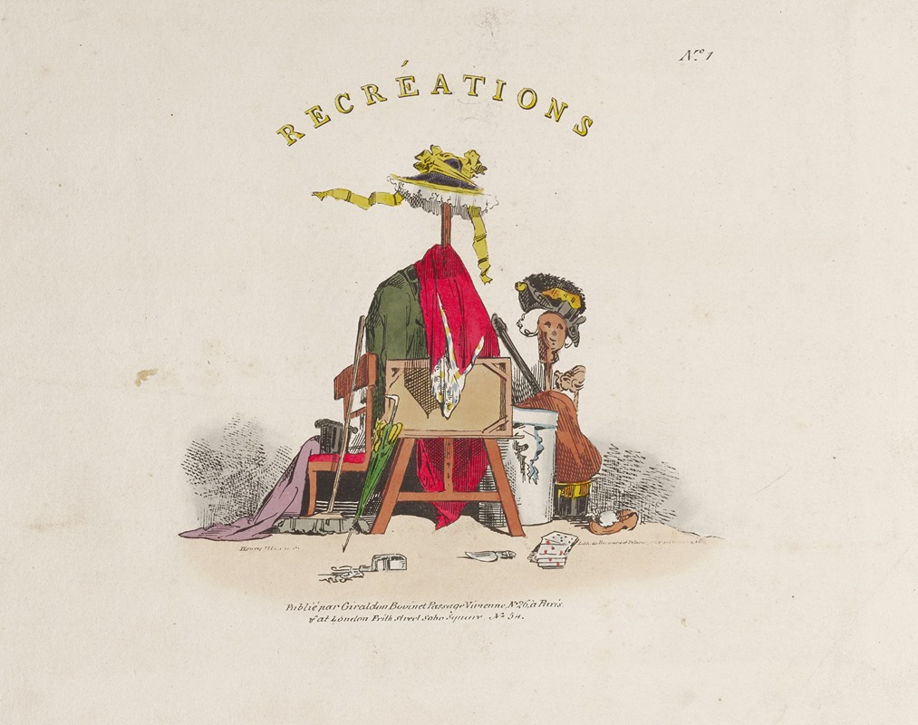 Henry Bonaventure Monnier - Recreations