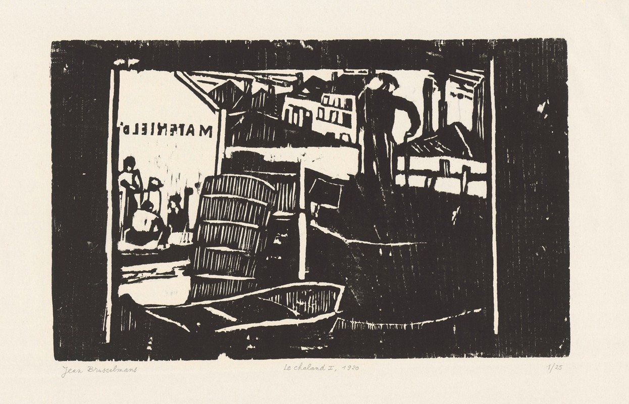Jean Brusselmans - Barge I