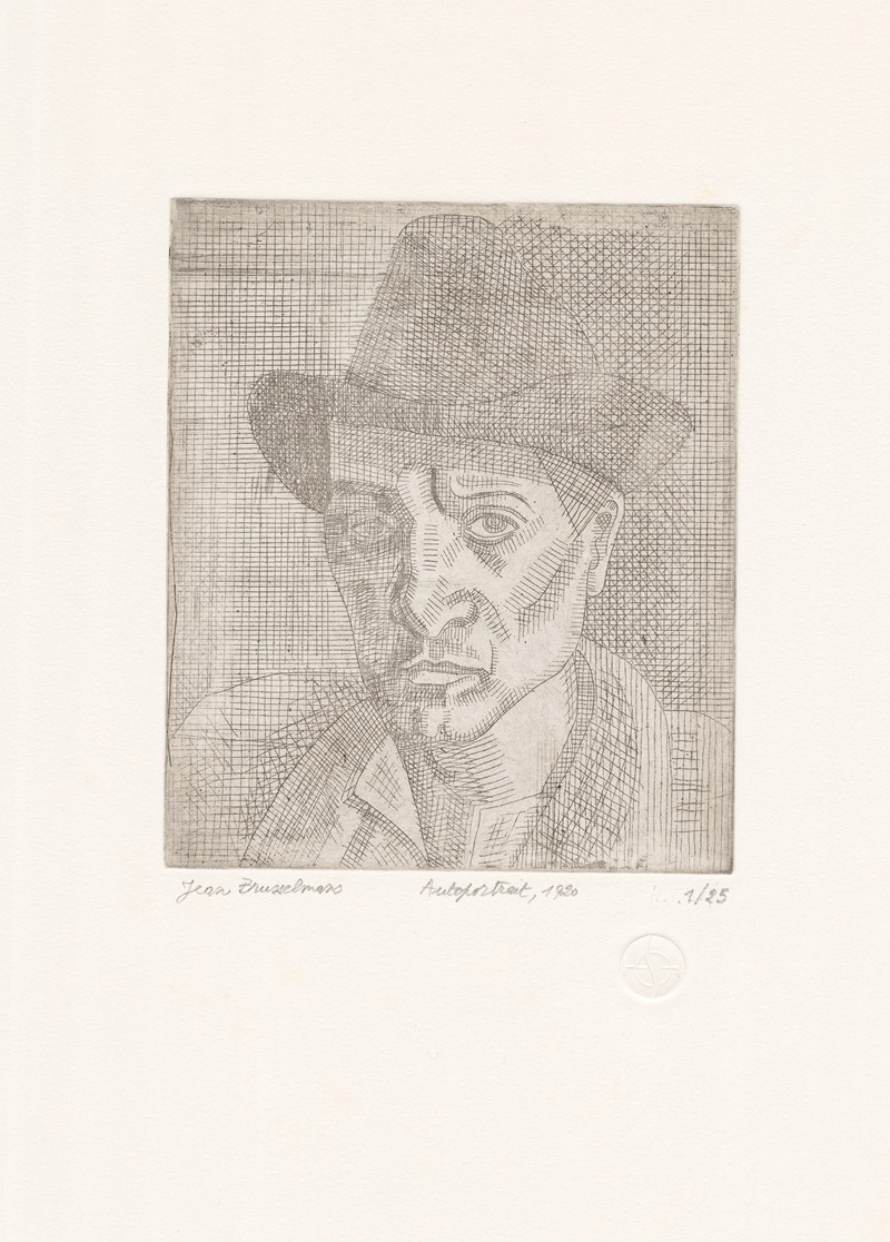 Jean Brusselmans - Self-portrait