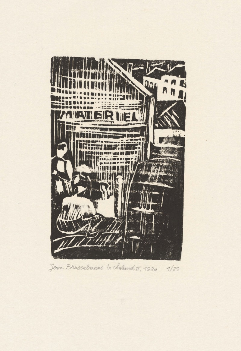 Jean Brusselmans - The Barge II