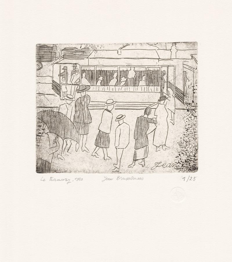 Jean Brusselmans - Tramway