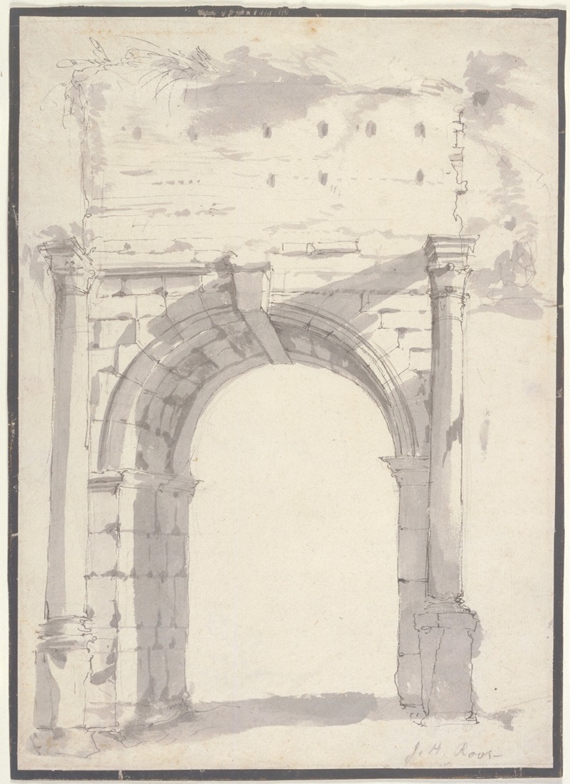 Johann Heinrich Roos - Roman Arch