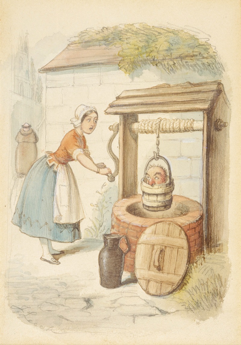 John Leech - Illustration for ‘Ingoldsby Legends’