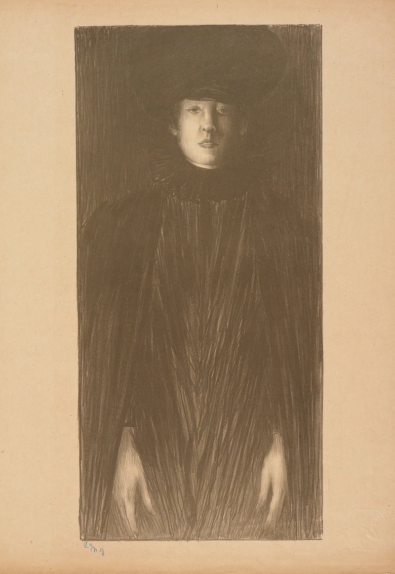Norbert Goeneutte - Femme vue de face