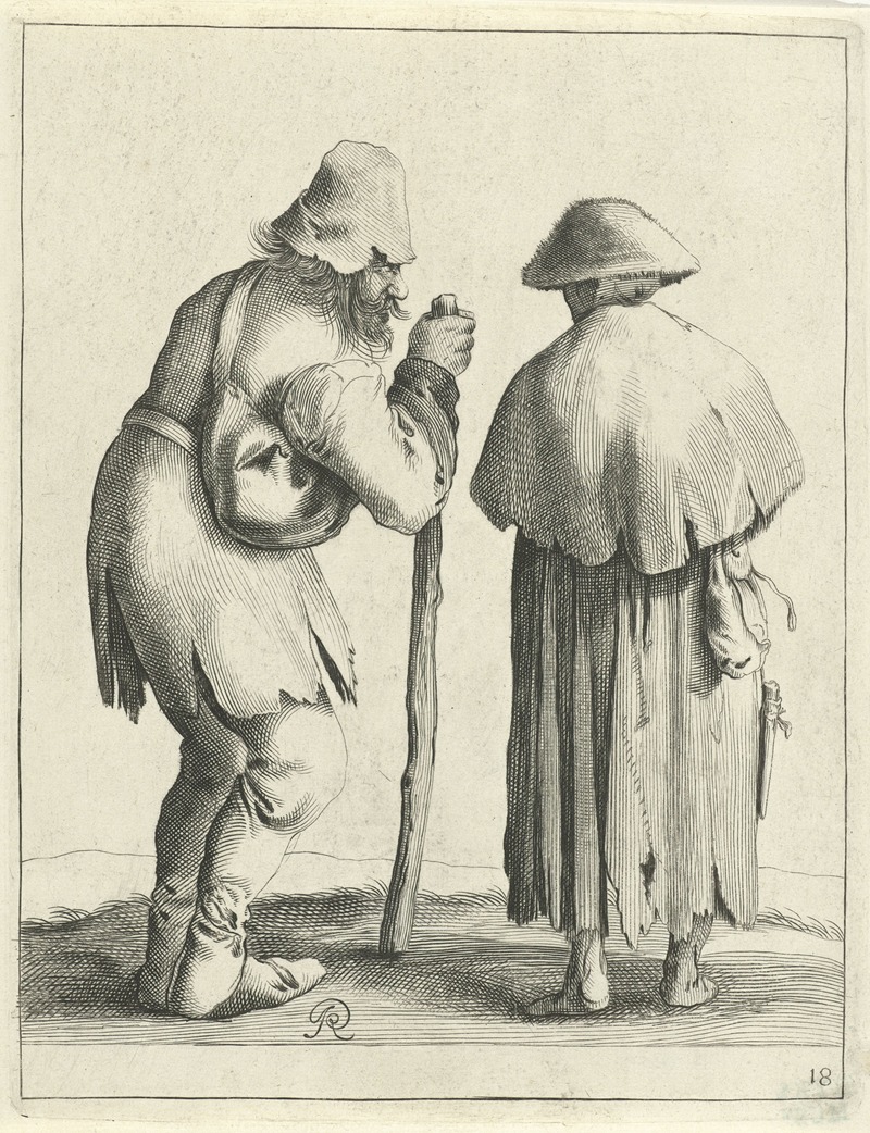 Pieter Jansz. Quast - Bedelaarspaar