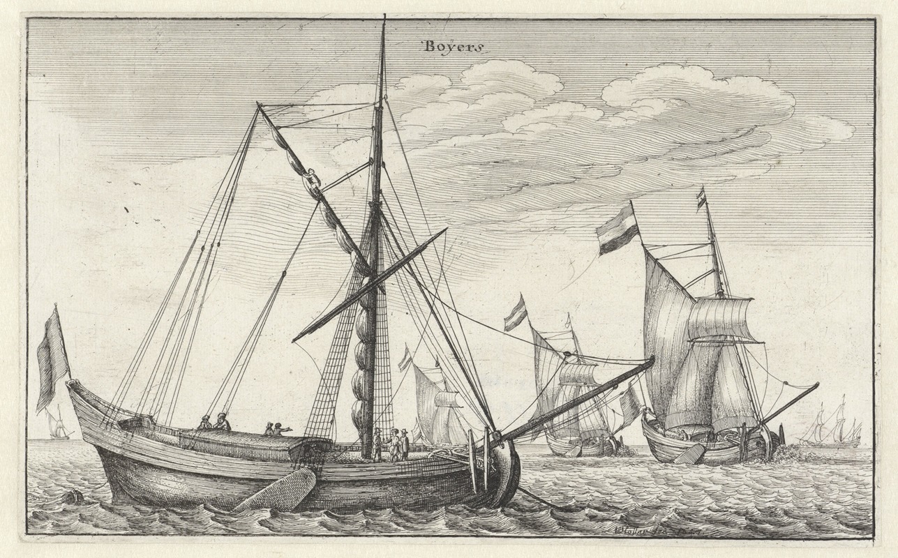 Wenceslaus Hollar - Boÿers