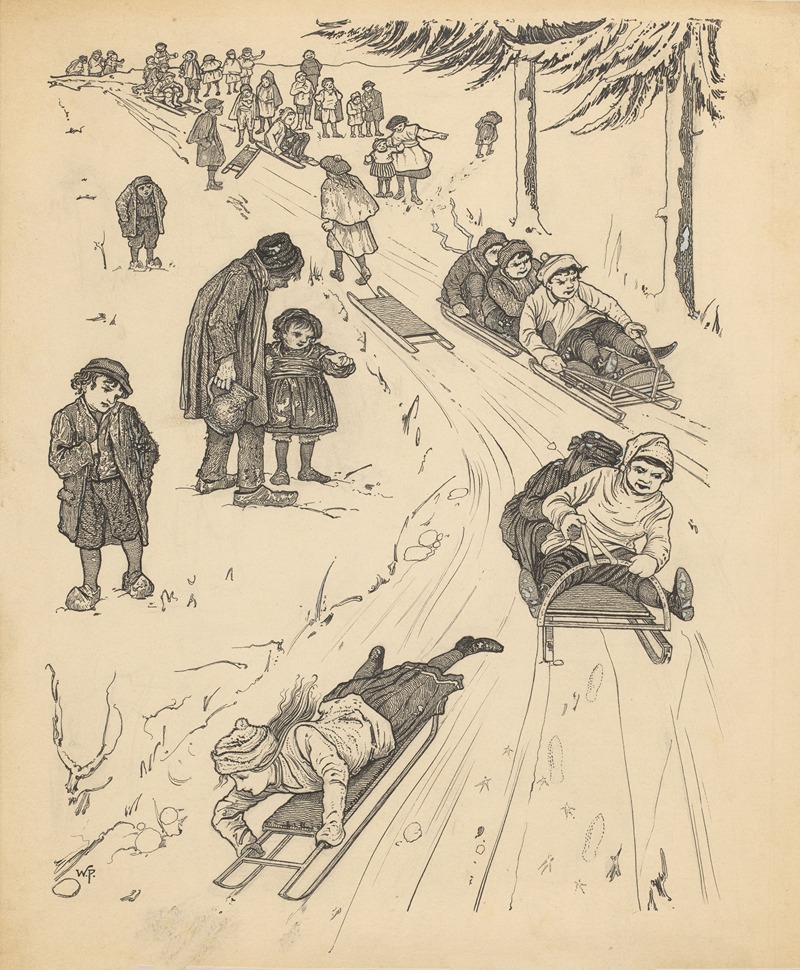 Willem Pothast - Sleeënde kinderen