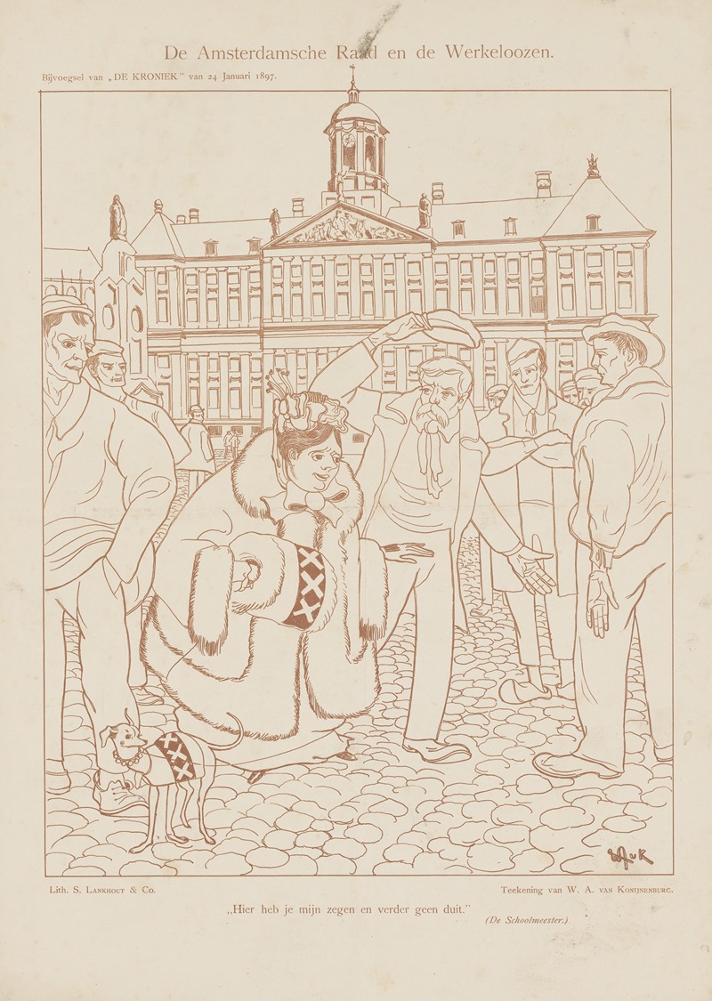 Willem van Konijnenburg - De Amsterdamsche Raad en de Werkeloozen