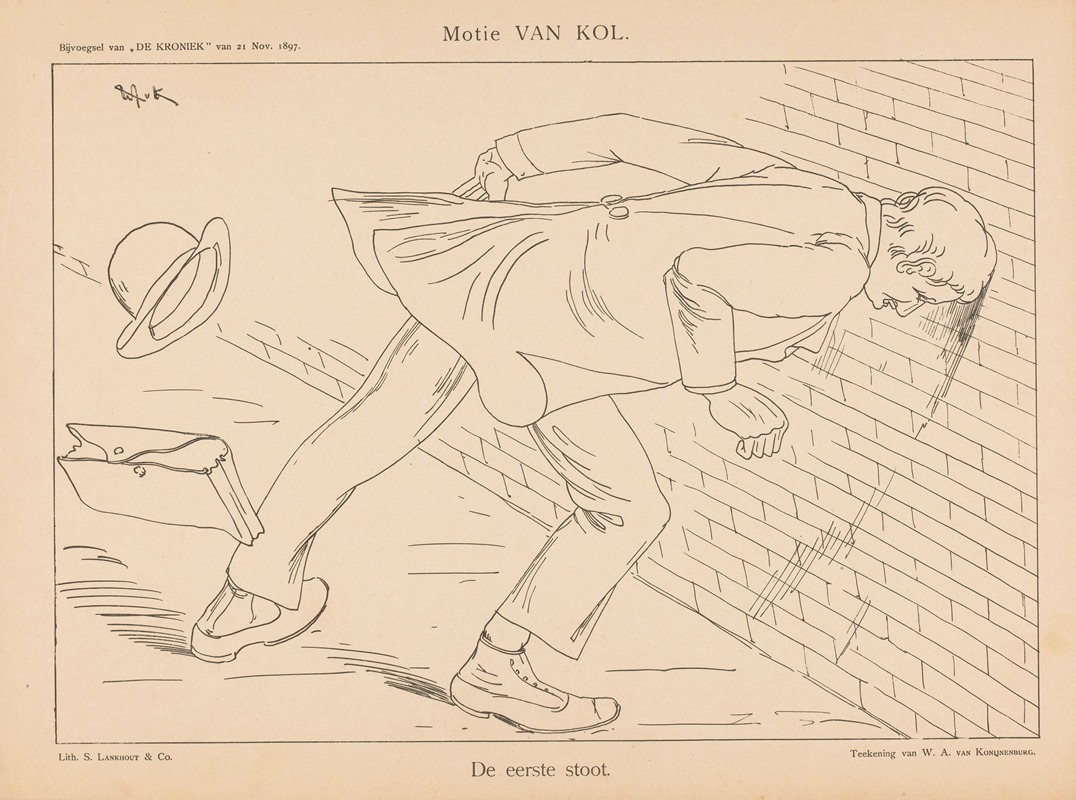 Willem van Konijnenburg - De motie van Kol