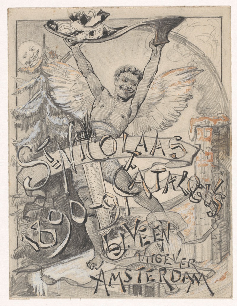 Willem Wenckebach - Bandontwerp voor St Nikolaascatalogus
