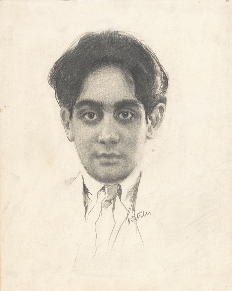 Willem Witsen - Portret van een half Indische jongen (Toorop)