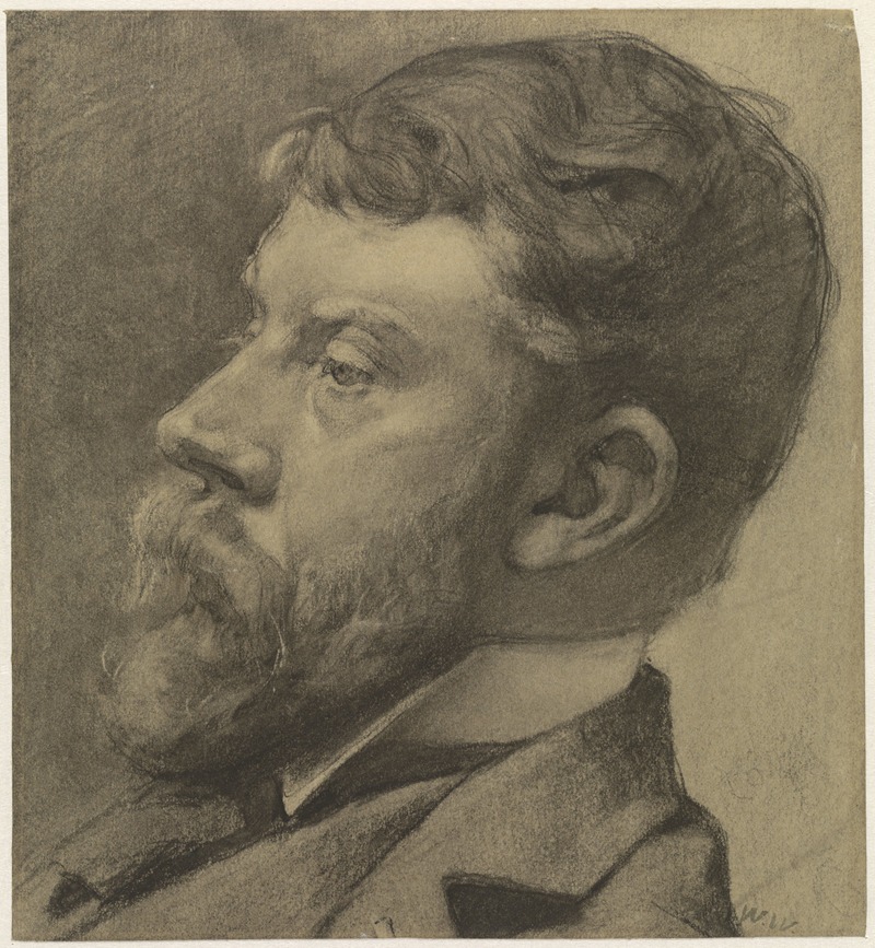 Willem Witsen - Portret van George Hendrik Breitner