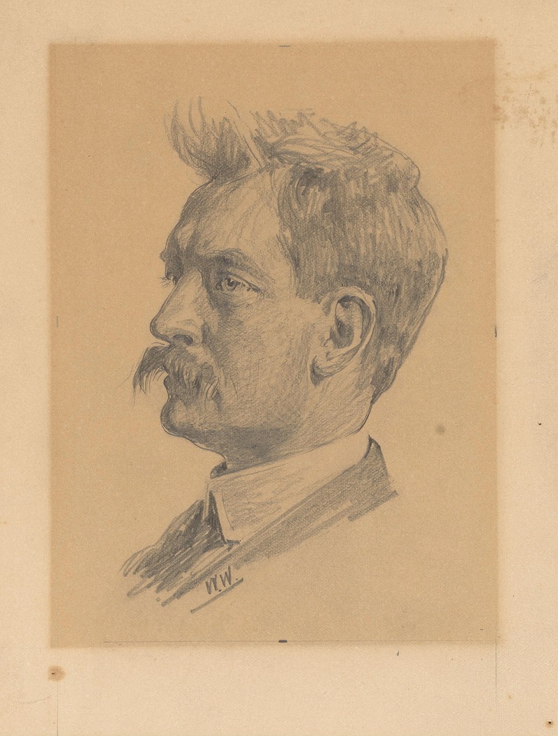 Willem Witsen - Portret van Jan Hofker