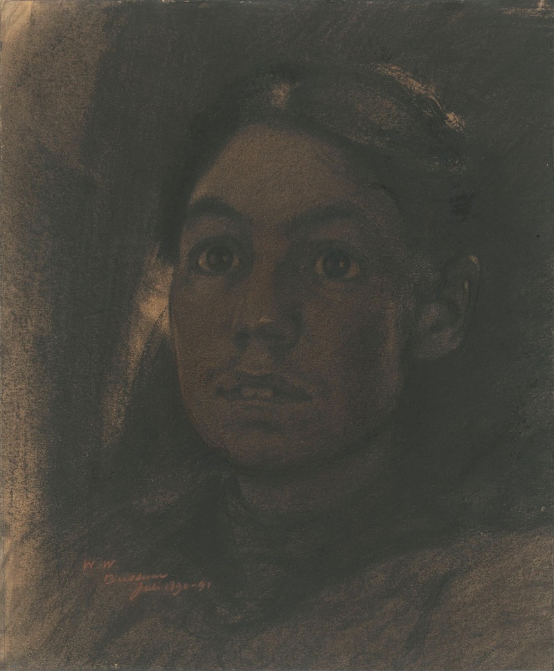 Willem Witsen - Portret van Martha van Eeden-van Vloten