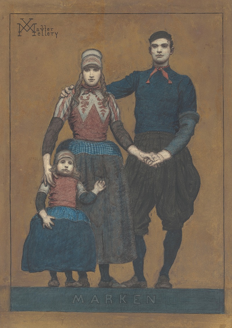 Xavier Mellery - La Sainte Famille, Marken