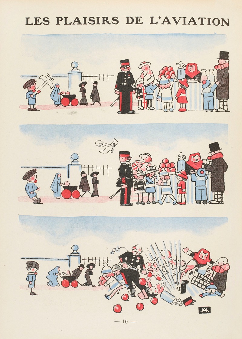 André Hellé - Les plaisirs de l’aviation