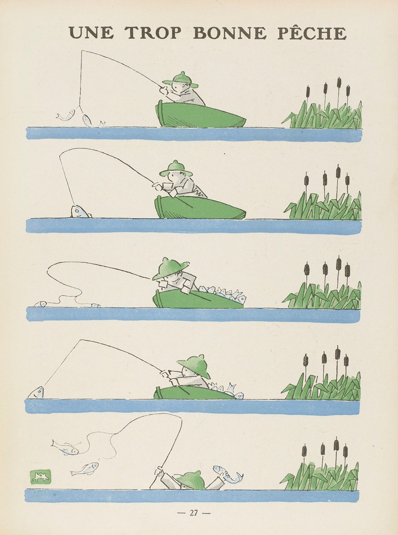 André Hellé - Une trop bonne pèche
