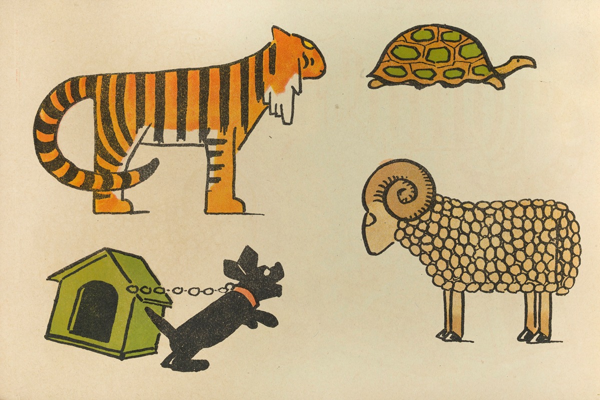 André Hellé - Album à colorier pour nos enfants Pl.06