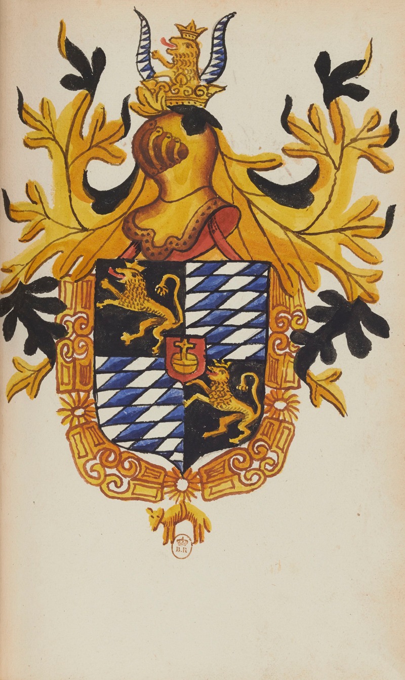 Anonymous - Messire Frideric, Comte Palatin, Duc En Bauiere, Electeur