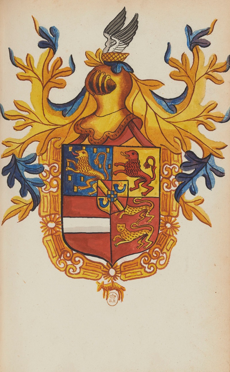 Anonymous - Messire Guillaume de Nassau, Prince D’Orange, Seigneur de Breda