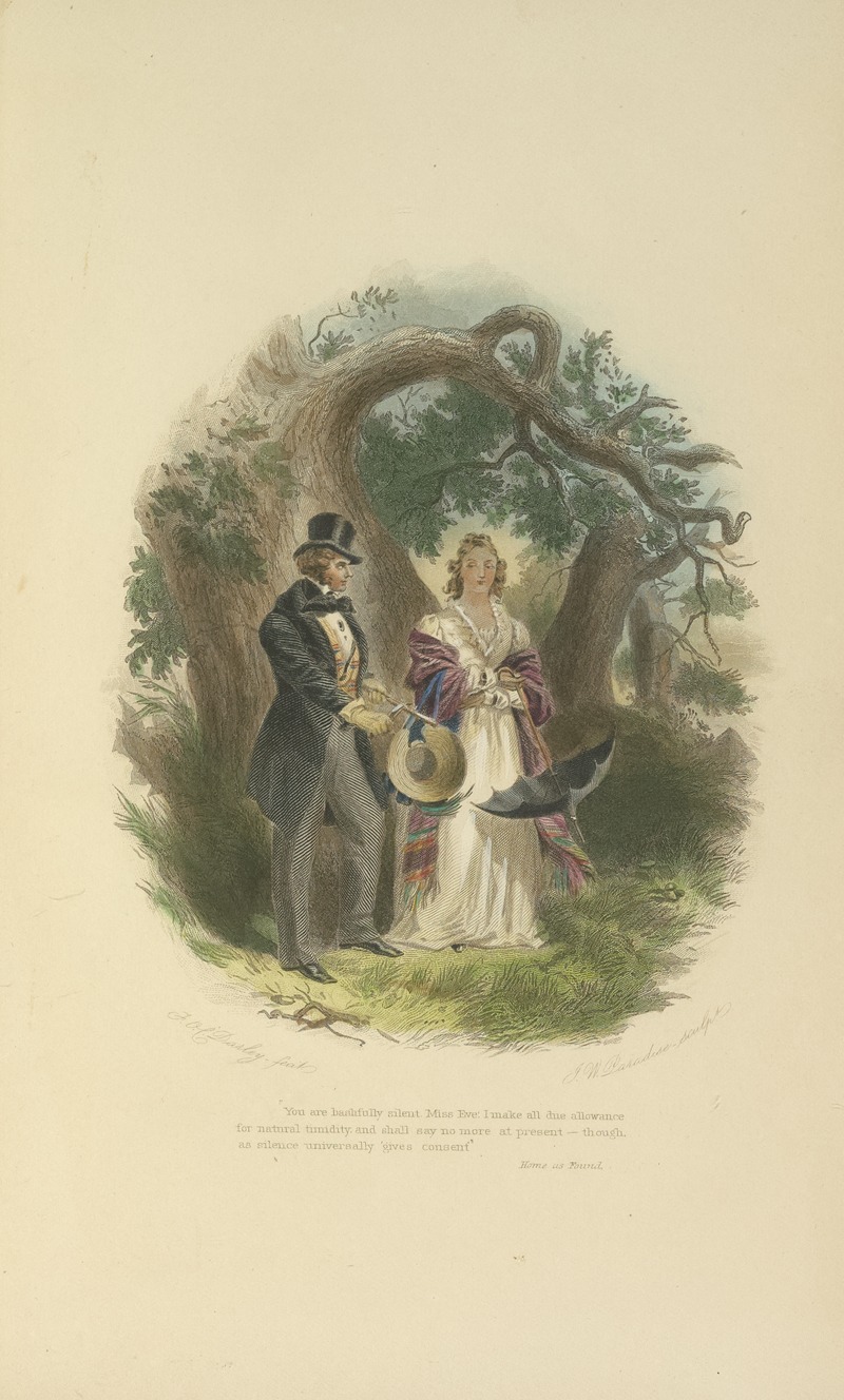 Felix Octavius Carr Darley - Home as Found