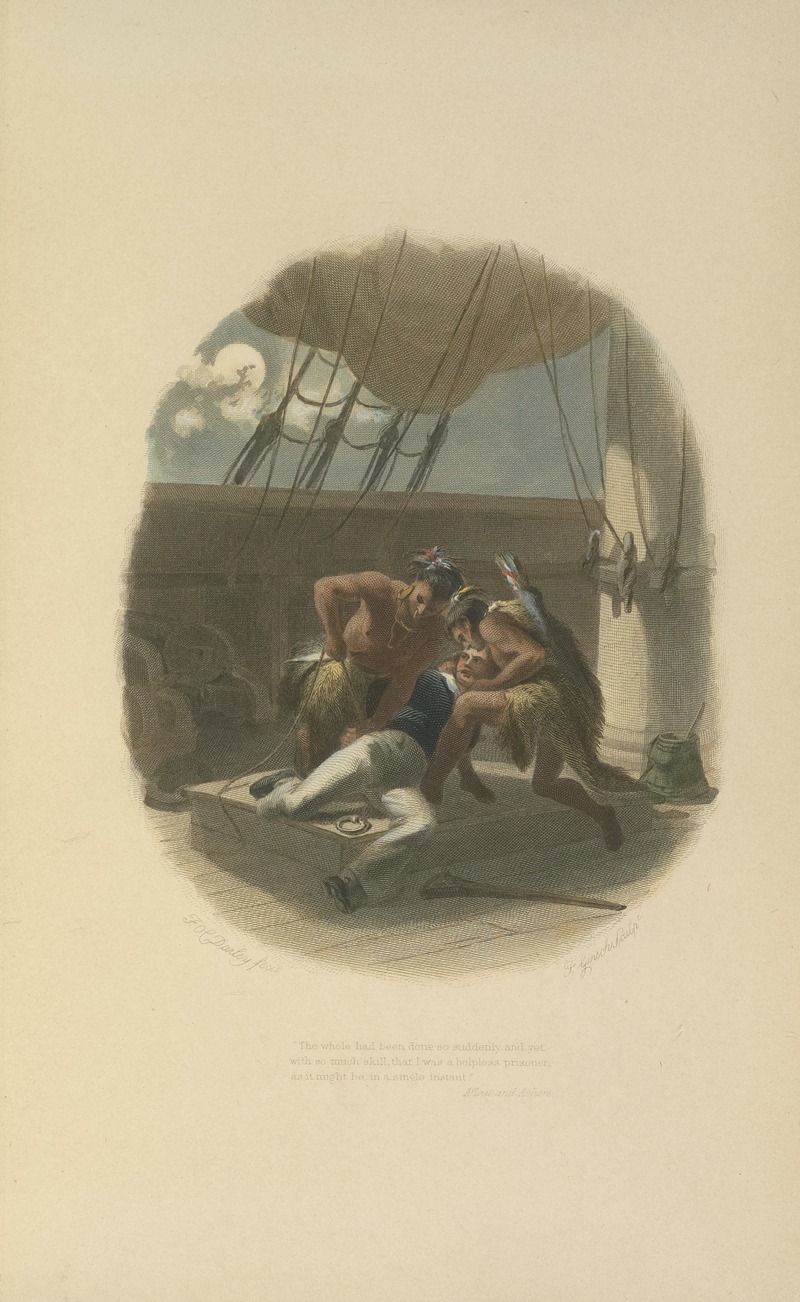 Felix Octavius Carr Darley - Afloat and Ashore