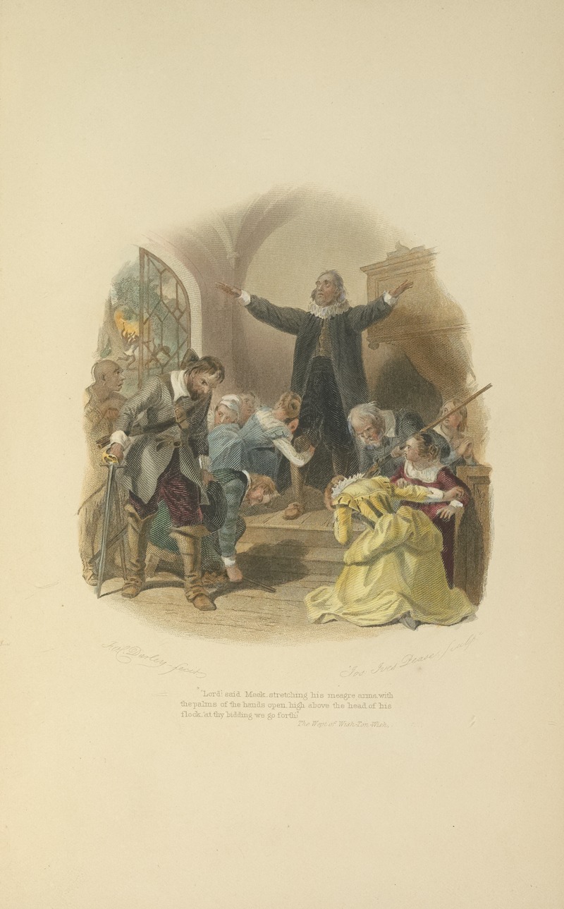Felix Octavius Carr Darley - The Wept of Wish-Ton-Wish