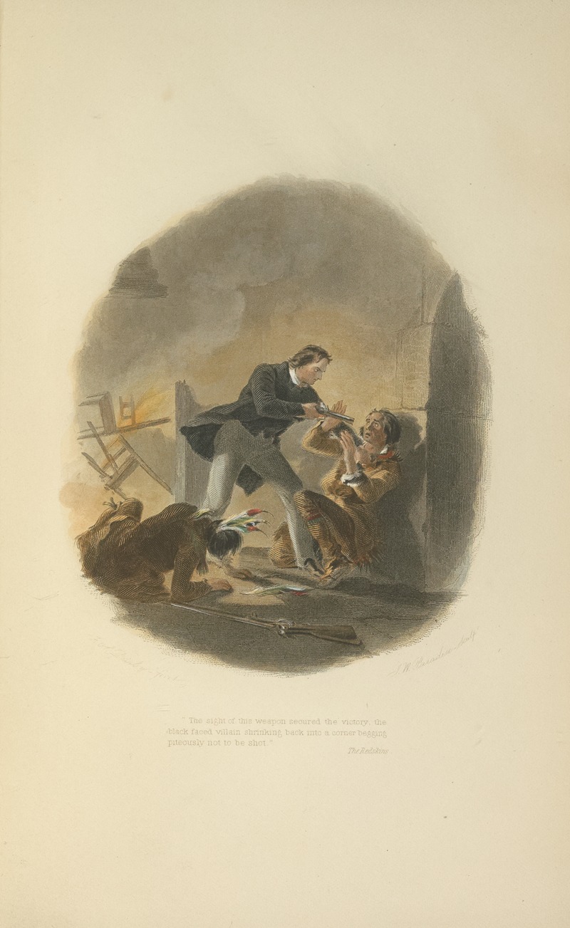 Felix Octavius Carr Darley - The Redskins