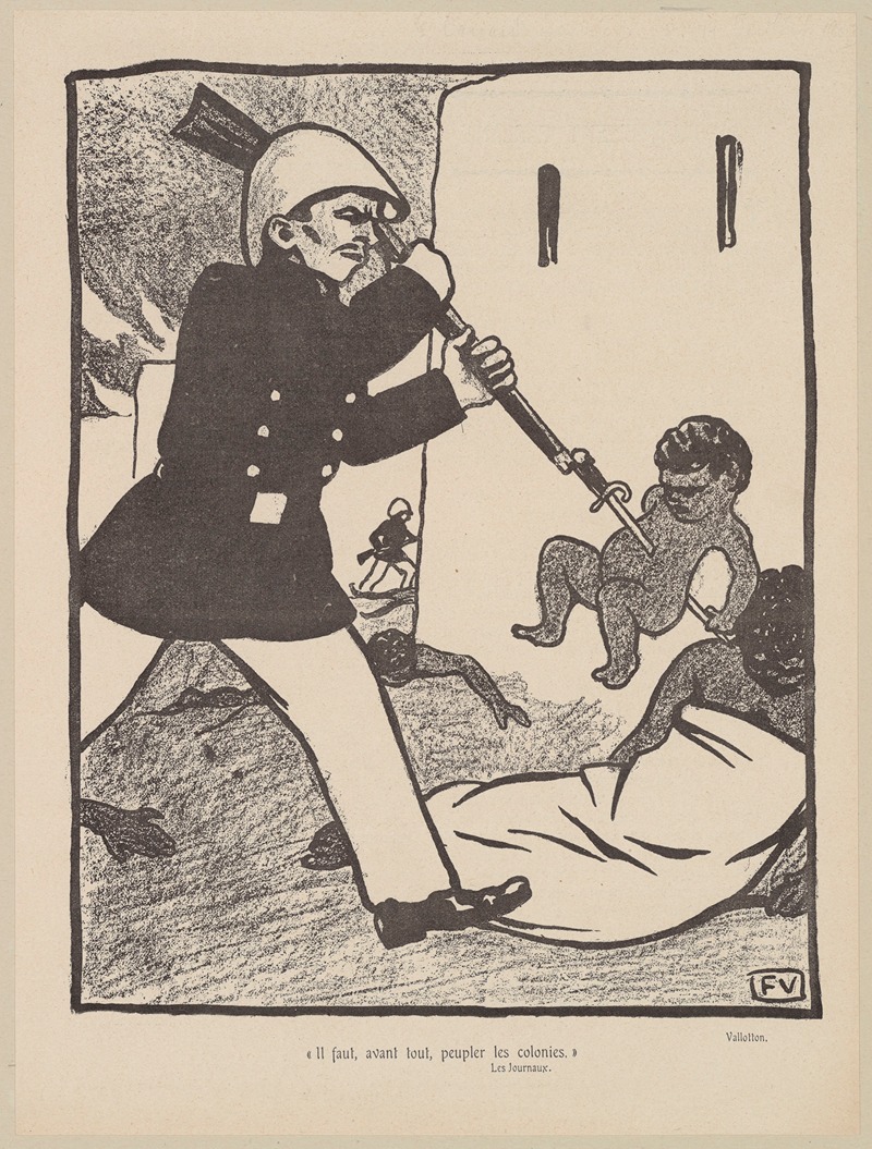 Félix Vallotton - Il faut, avant tout, peupler les colonies