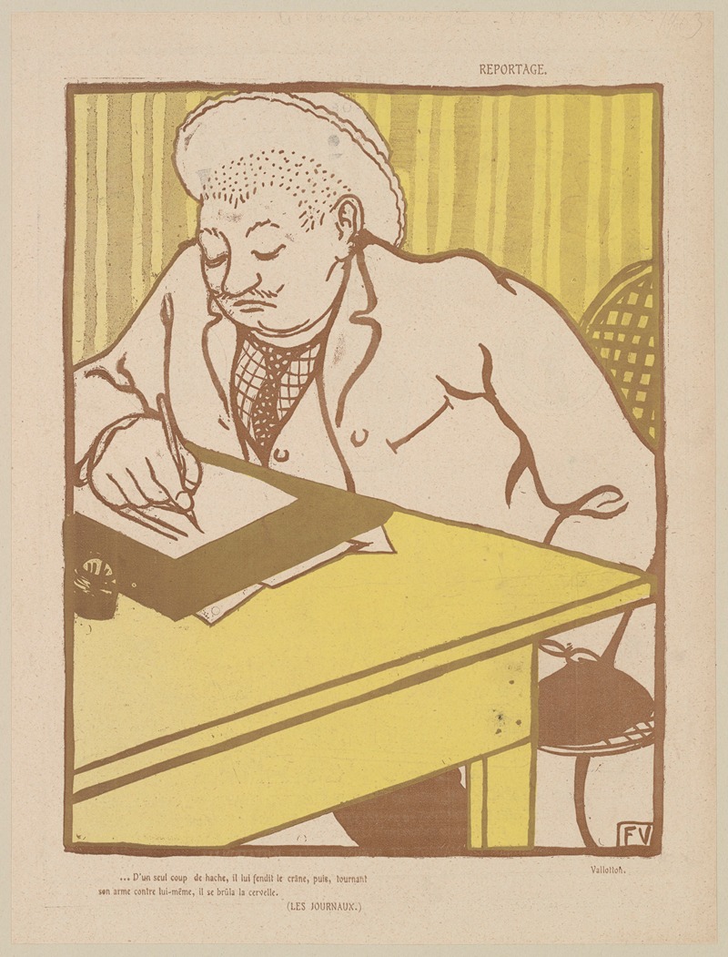 Félix Vallotton - Reportage