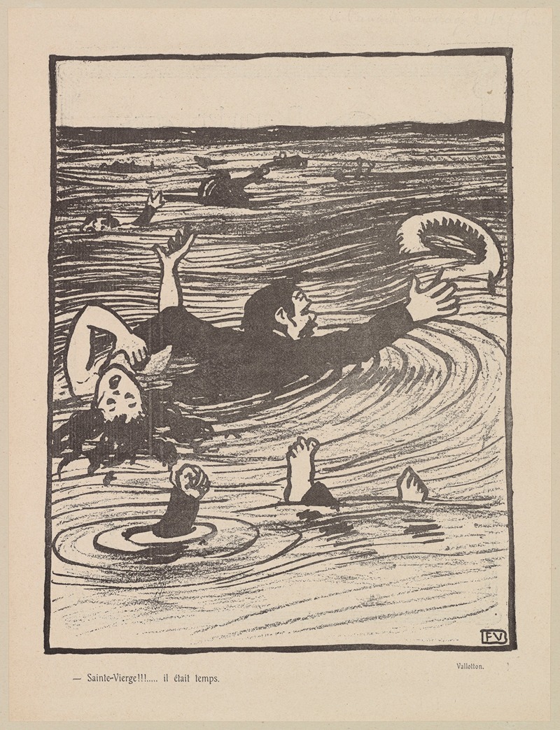 Félix Vallotton - Sainte-Vierge!!!…. il était temps