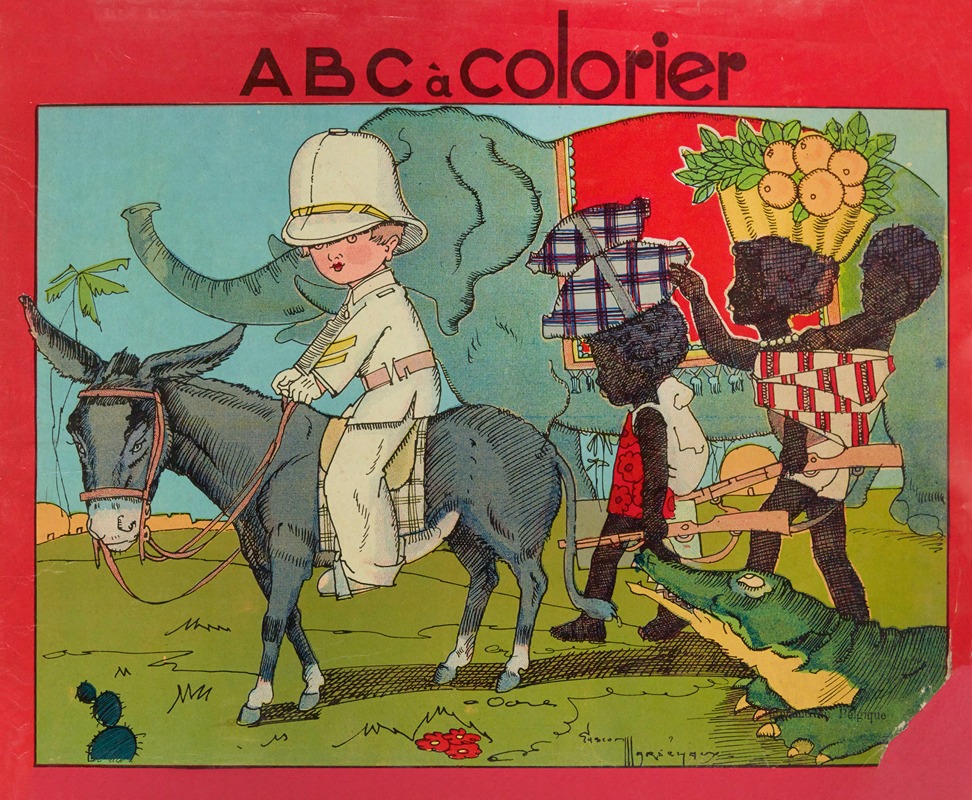 Gaston Marechaux - Visitez le zoo. A.B.C. – cover