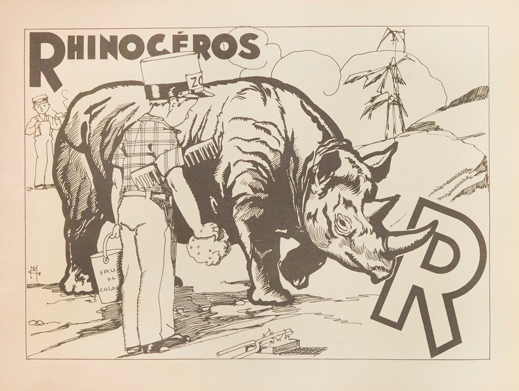 Gaston Marechaux - Rhinocéros