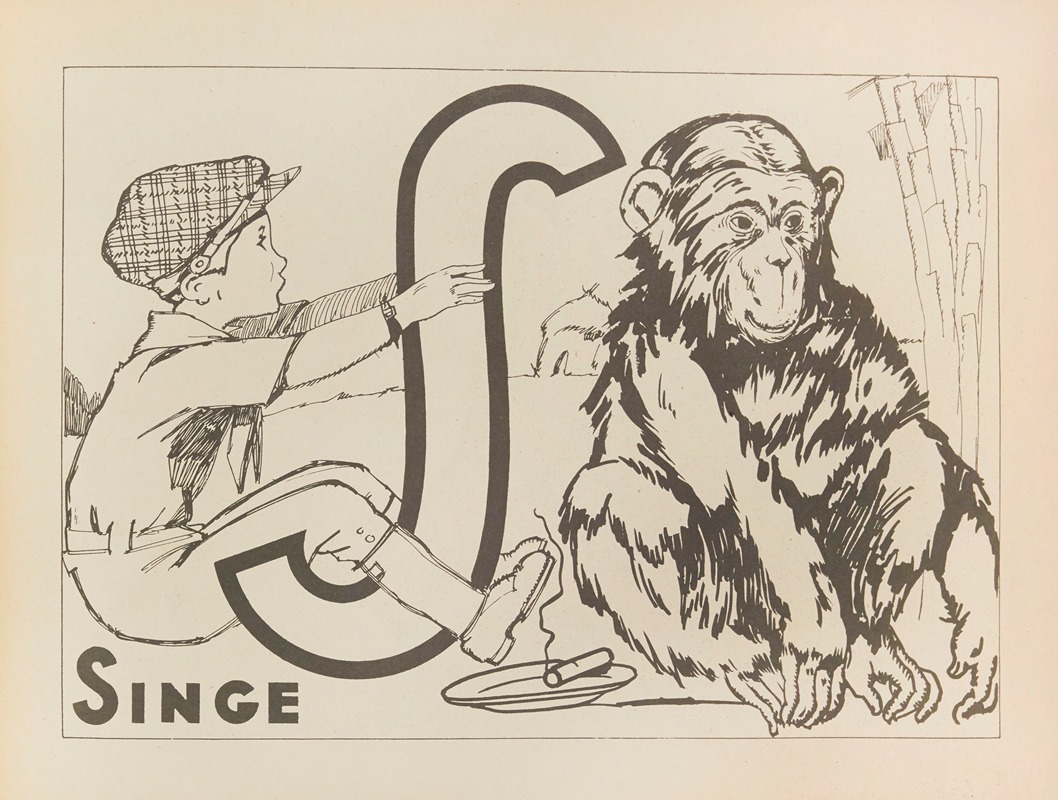 Gaston Marechaux - Singe