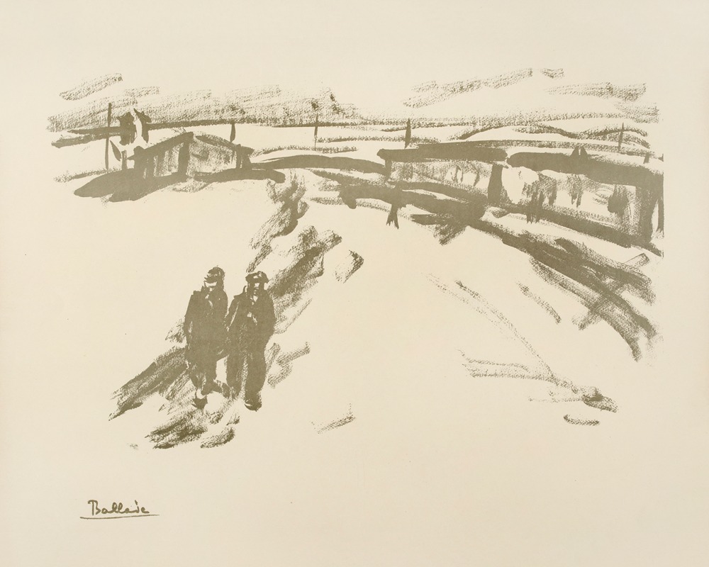 Henri Bing - Au Camp Pl.11