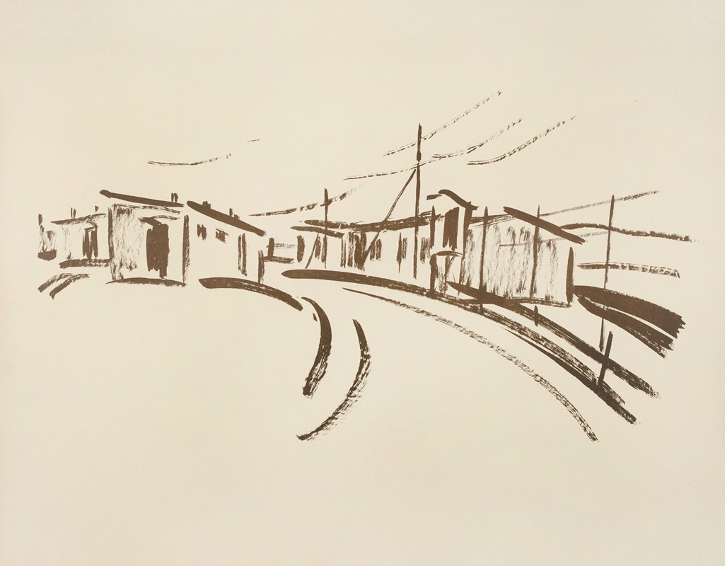 Henri Bing - Au Camp Pl.12