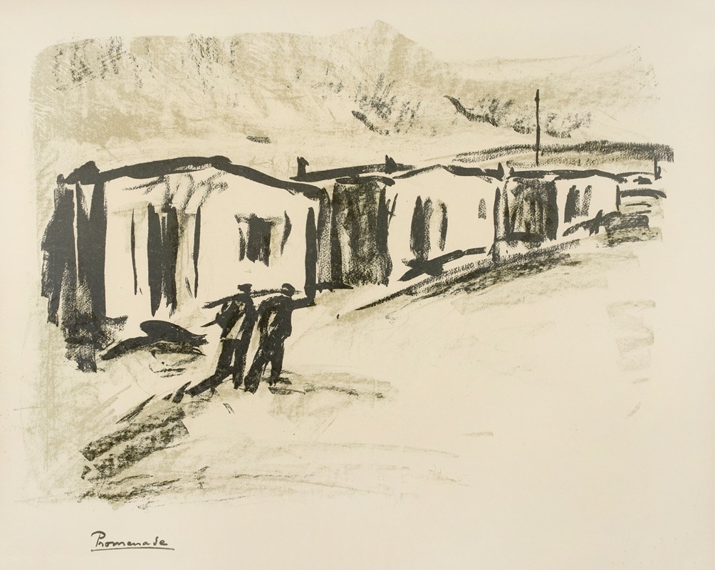 Henri Bing - Au Camp Pl.16